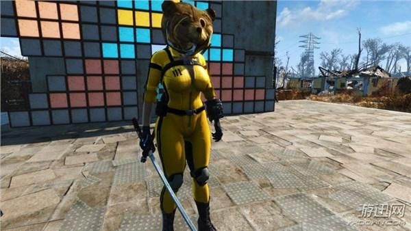 《辐射4》被Mod大神打造成换装秀 奶挺姐变身时尚女王