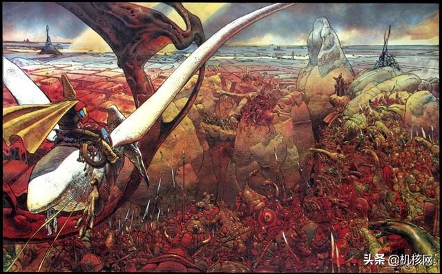 《龙之天堂》:当莫比斯的风格遇上了“高达”