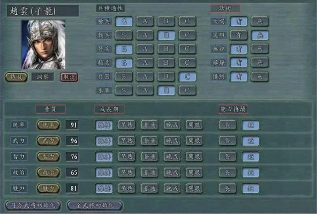 三国志11：五虎上将的数据逆天，结局却让人破防