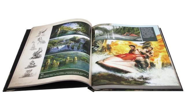 两本中文版《秘境探险》艺术设定集