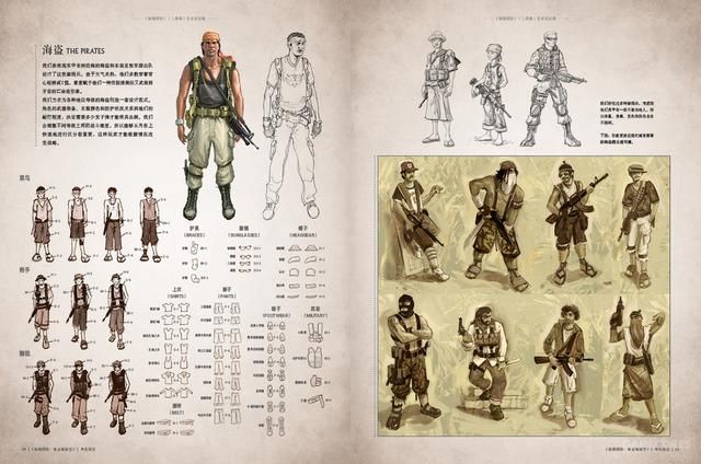两本中文版《秘境探险》艺术设定集