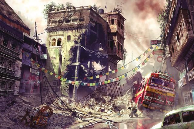 两本中文版《秘境探险》艺术设定集