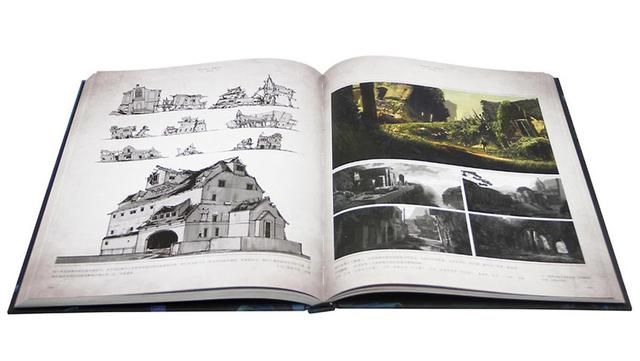 两本中文版《秘境探险》艺术设定集