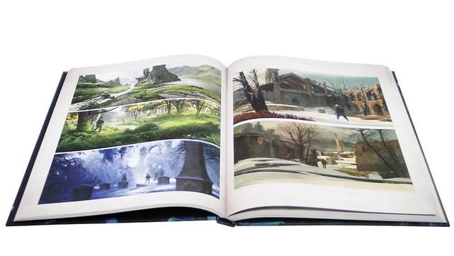 两本中文版《秘境探险》艺术设定集