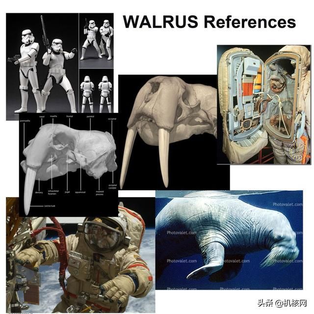 原创3D科幻角色设计:“海象”舱外宇航服