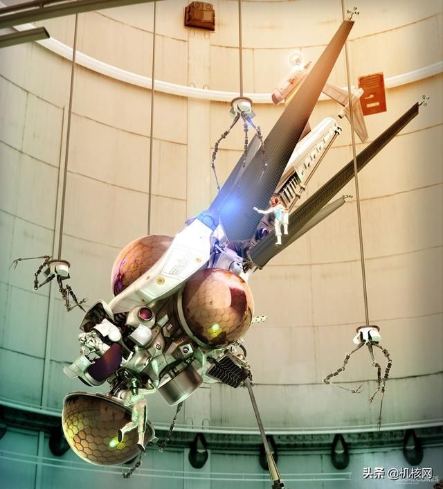原创3D科幻角色设计:“海象”舱外宇航服