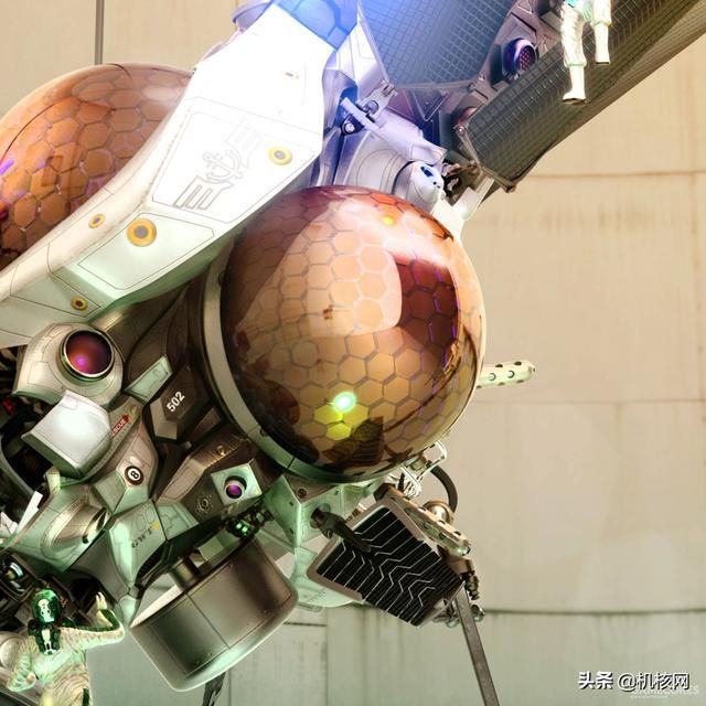 原创3D科幻角色设计:“海象”舱外宇航服