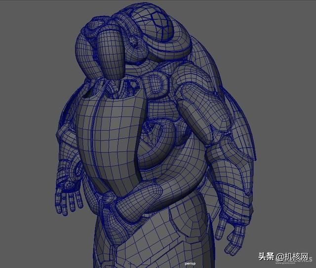 原创3D科幻角色设计:“海象”舱外宇航服