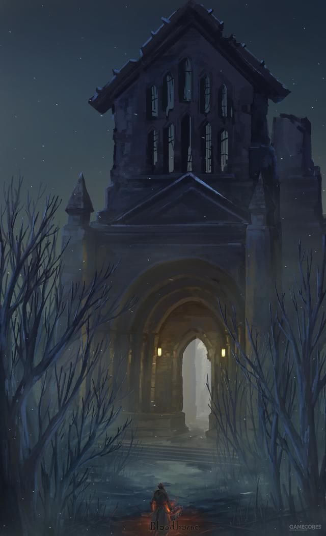 又画了几张《血源》的同人和大家分享下