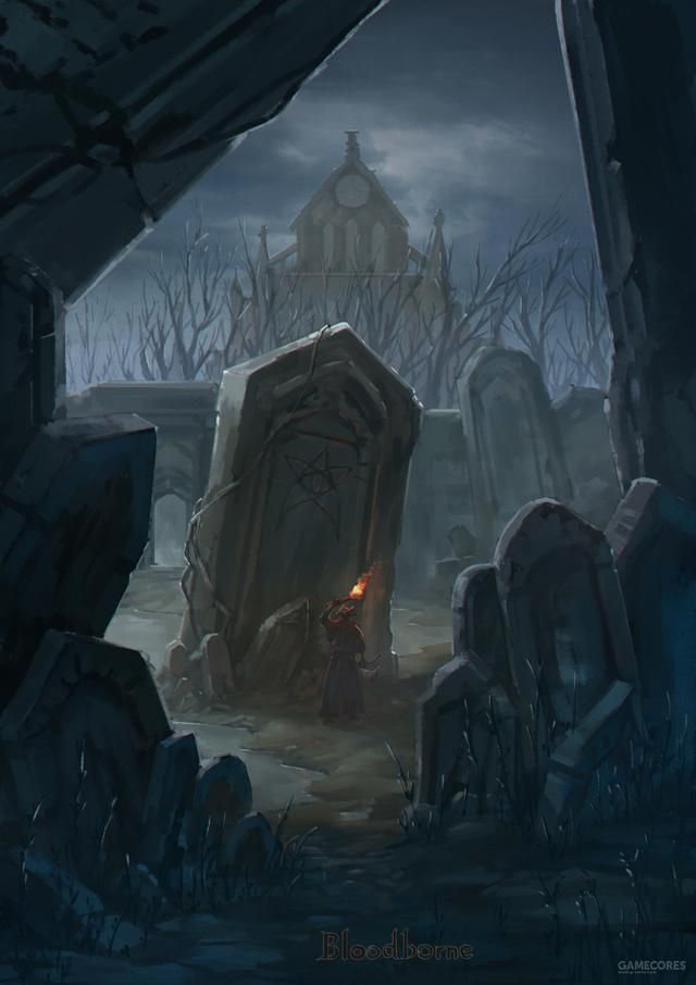 又画了几张《血源》的同人和大家分享下