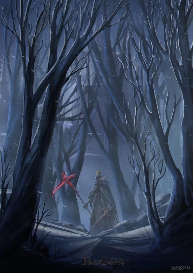 又画了几张《血源》的同人和大家分享下