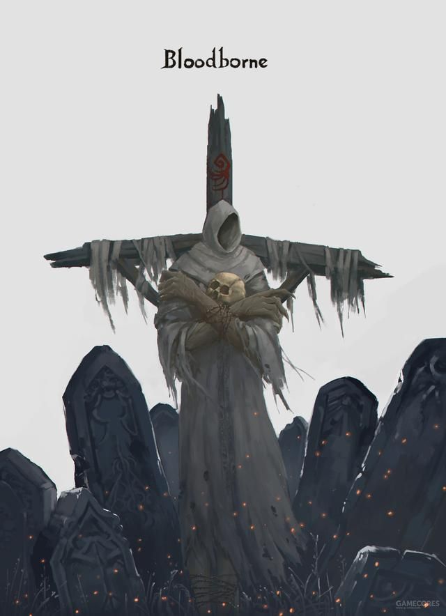 又画了几张《血源》的同人和大家分享下