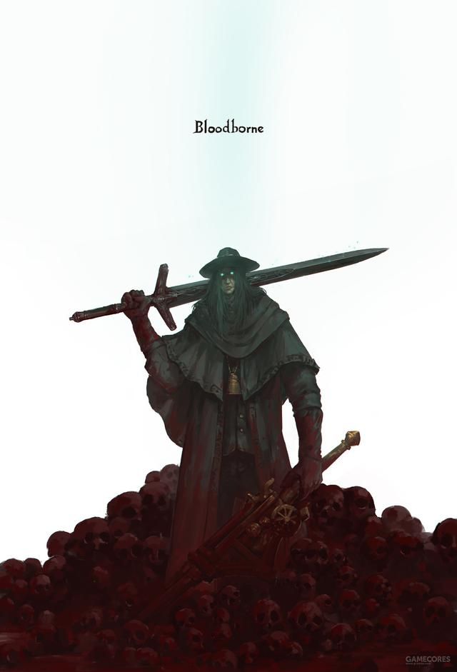 又画了几张《血源》的同人和大家分享下