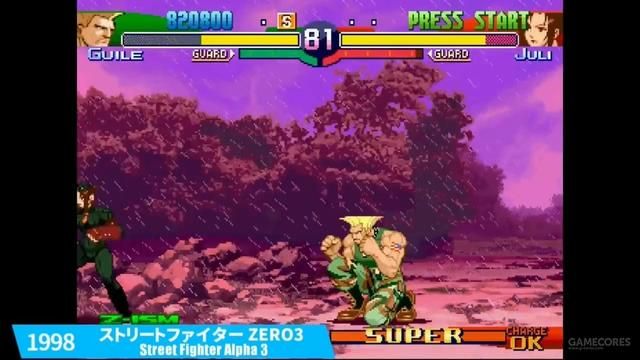 古烈在《街头霸王》系列中的进化