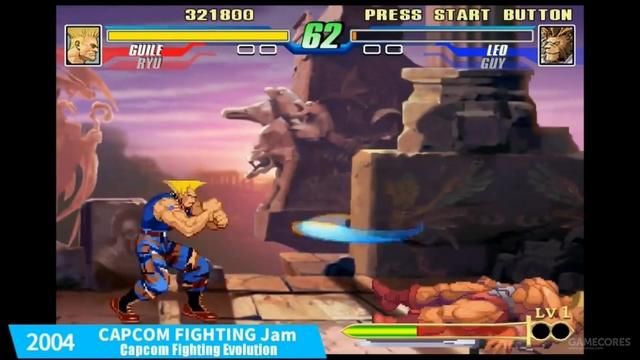 古烈在《街头霸王》系列中的进化