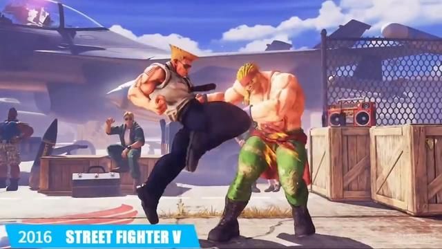 古烈在《街头霸王》系列中的进化