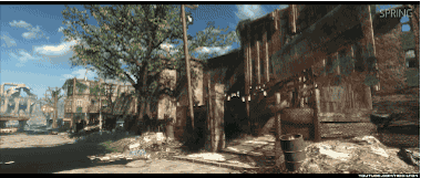 四季变换的《辐射4》世界真是太美了