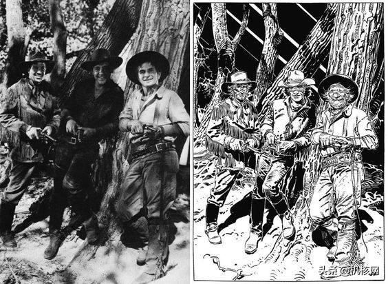 墨比斯创作的秘密——摄影图片的系统性使用