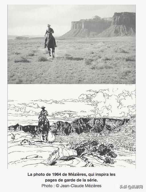 墨比斯创作的秘密——摄影图片的系统性使用