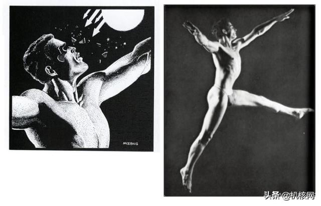 墨比斯创作的秘密——摄影图片的系统性使用