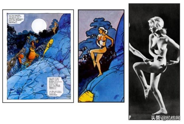 墨比斯创作的秘密——摄影图片的系统性使用