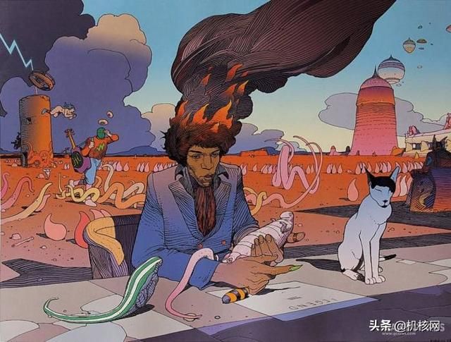 墨比斯创作的秘密——摄影图片的系统性使用