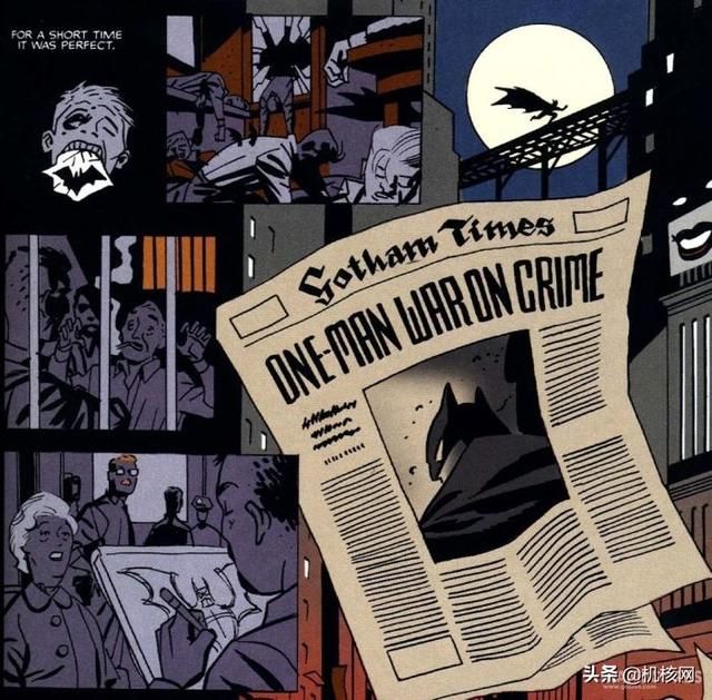 如果《元年》是新《蝙蝠侠》的皮囊，那这部漫画就是它的内核