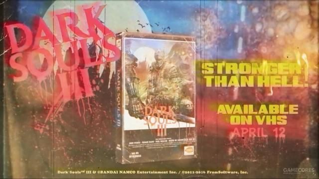 如果《黑暗之魂3》变成VHS录像带大片儿