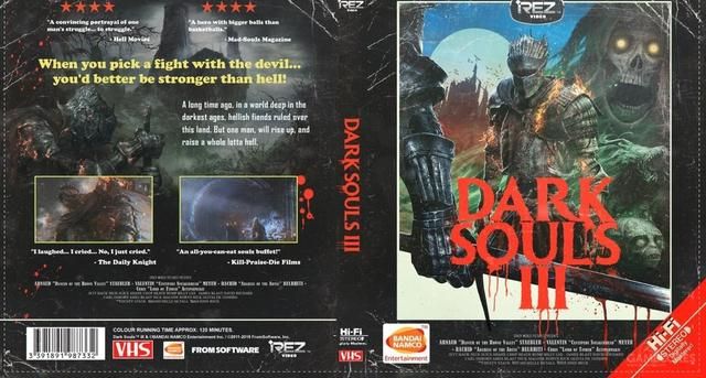 如果《黑暗之魂3》变成VHS录像带大片儿