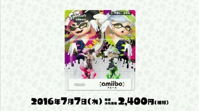 实体化的乌贼姐妹amiibo