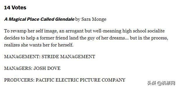 或许我们未来能看到这些电影？2019年度“黑名单”电影剧本公布