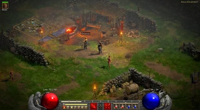 暗黑2被低估的弓MM!第一幕罗格佣兵实战攻略,低成本也能当主力