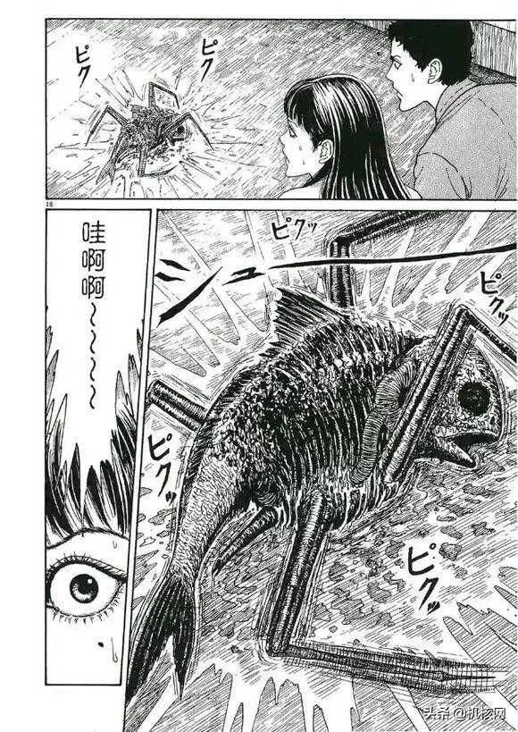 来自伊藤润二的有关鱼的噩梦