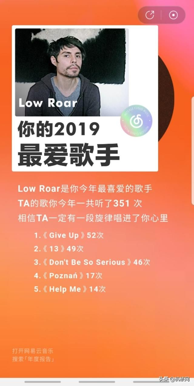 根据网易云的统计,我最爱的音乐风格是......