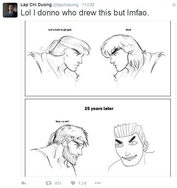 没想到《街霸5》的肯还能变得更丑