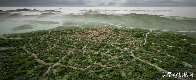 用CGI还原5000年前的良渚古城