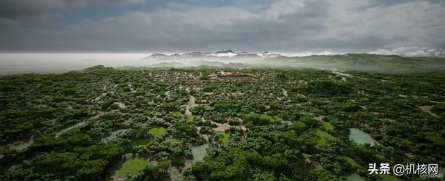 用CGI还原5000年前的良渚古城