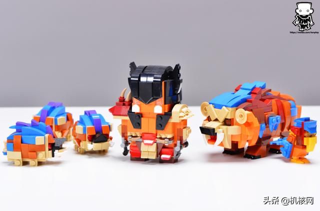 用乐高创作心中所爱!《魔兽世界》版乐高方头仔创作把玩