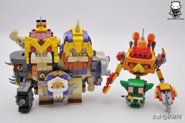 用乐高创作心中所爱!《魔兽世界》版乐高方头仔创作把玩