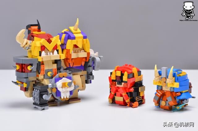 用乐高创作心中所爱!《魔兽世界》版乐高方头仔创作把玩