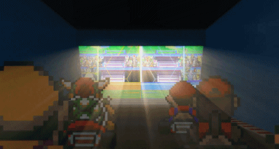 看看马里奥赛车版的火箭联盟什么样