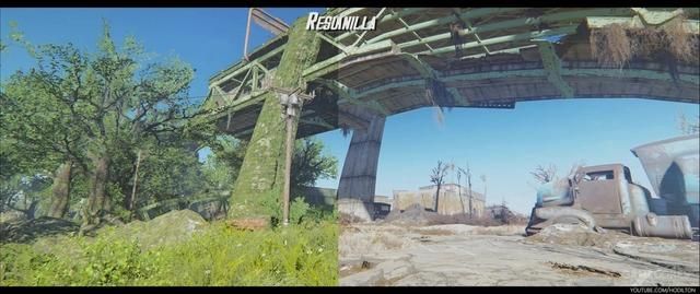 绿植丛生的《辐射4》你见过吗？