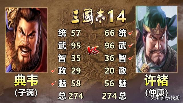 许褚和典韦作为曹老板的贴身保镖，在历代《三国志》中谁能力更强