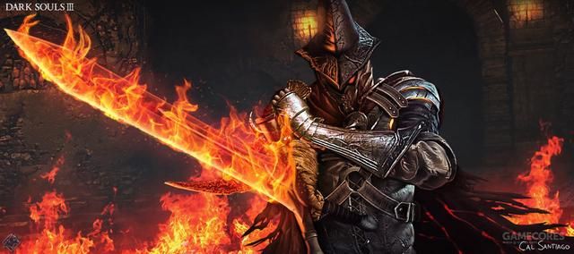 超赞的一组《黑暗之魂3》同人图