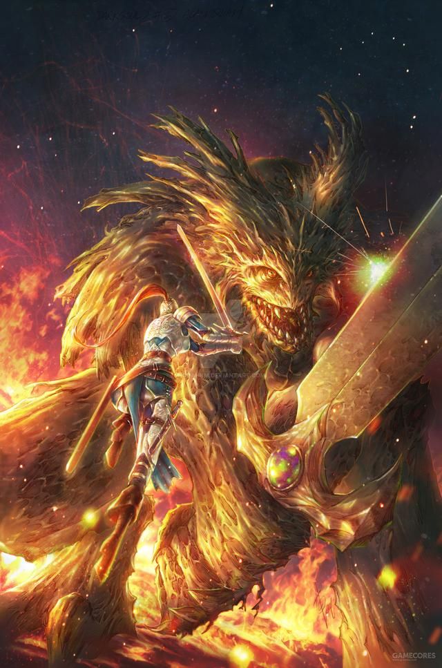 超赞的一组《黑暗之魂3》同人图