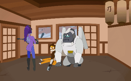 这个《守望先锋》的玩家自制动画太逗了