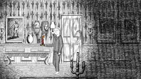 这是一款以作者自身的精神病体验制作的游戏