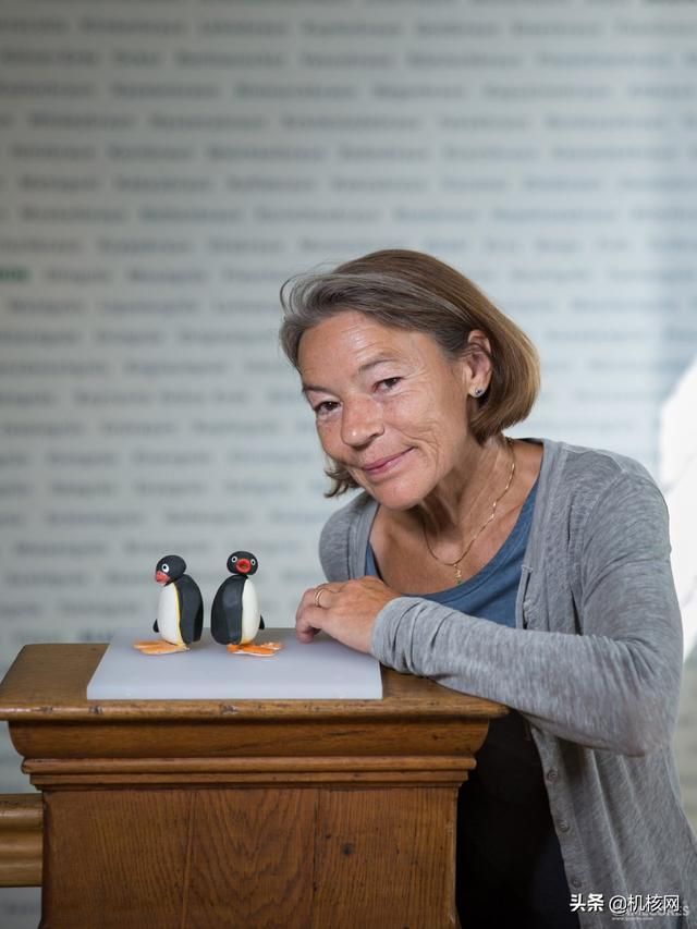 黏土小企鹅的顽皮鹅生