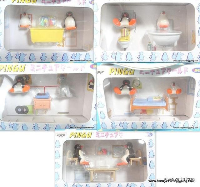 黏土小企鹅的顽皮鹅生